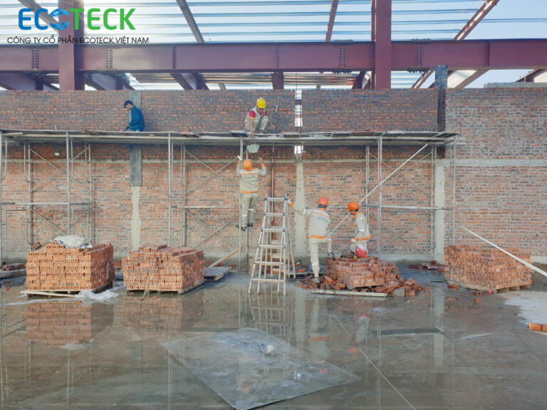 Ecoteck thi công cơ điện tại sewon vina