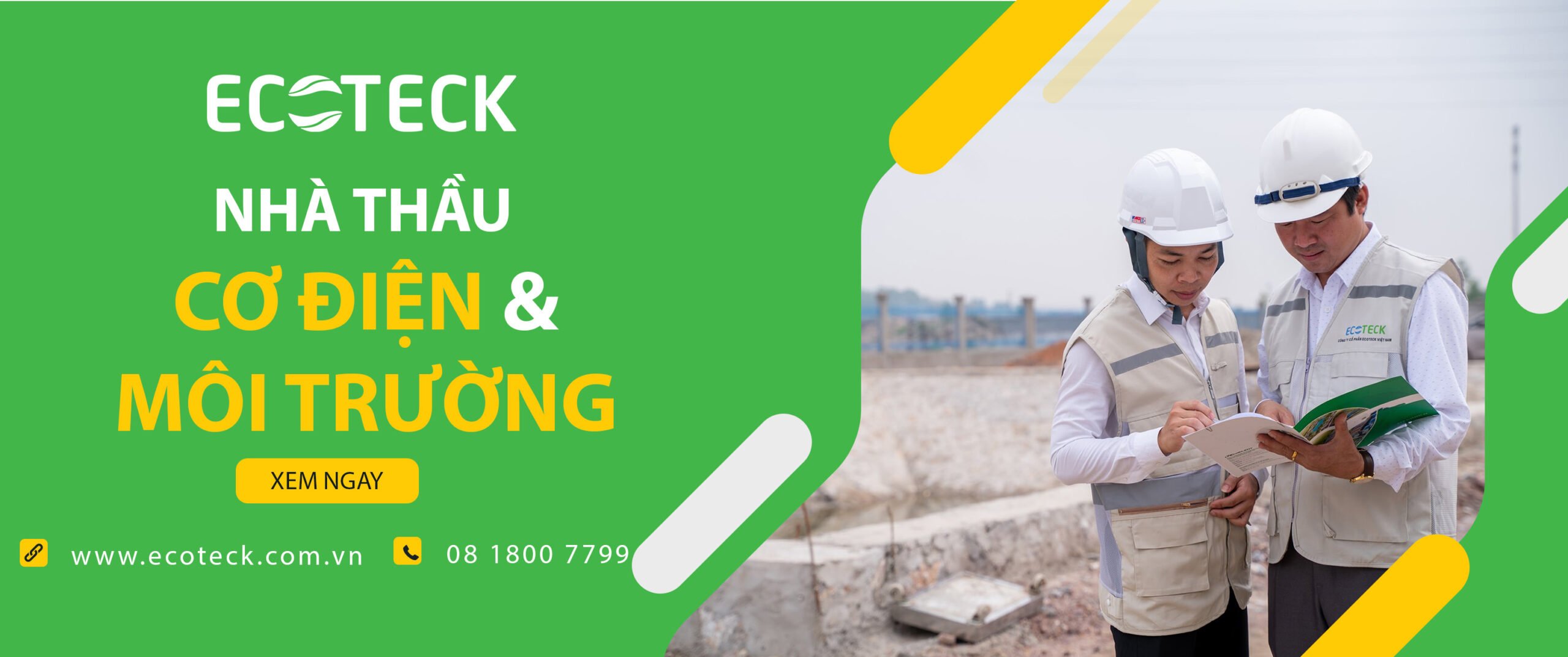Ecoteck Việt Nam cung cấp đa dạng các dịch vụ Cơ - Điện - Môi trường