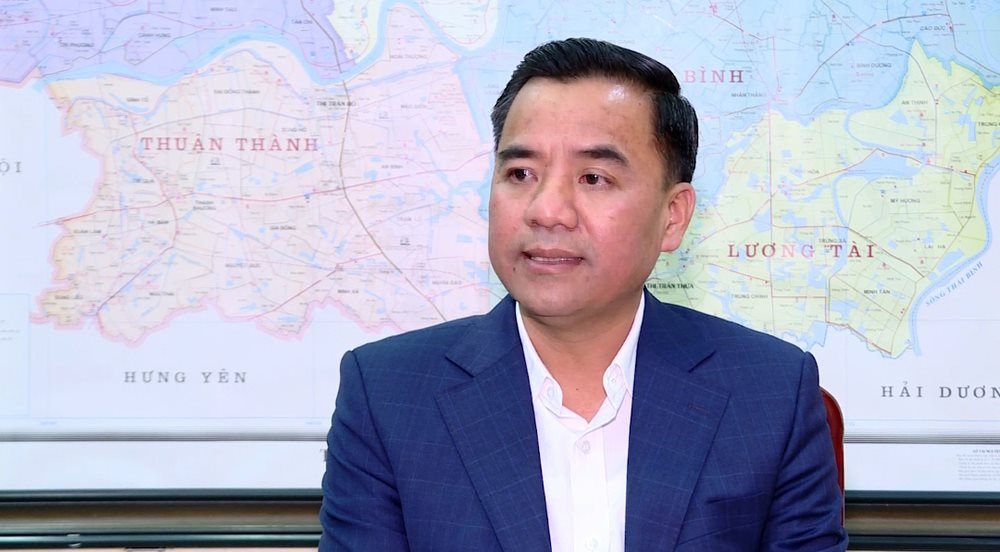 Ông Nguyễn Đình Phương Phó Giám đốc Sở TN&MT tỉnh Bắc Ninh