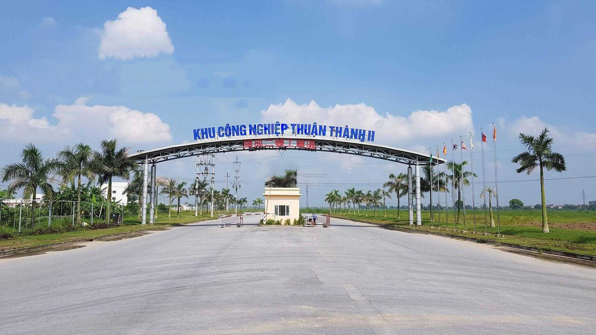 trạm xử lý nước thải KCN Thuận Thành II