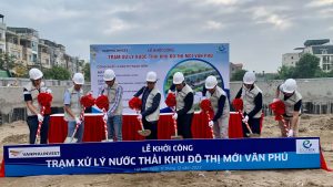 Trạm xử lý nước thải kđt mới Văn Phú